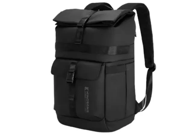 ზურგჩანთა Kingsons Waterproof Business Backpack 15.6" Black - KS3333W