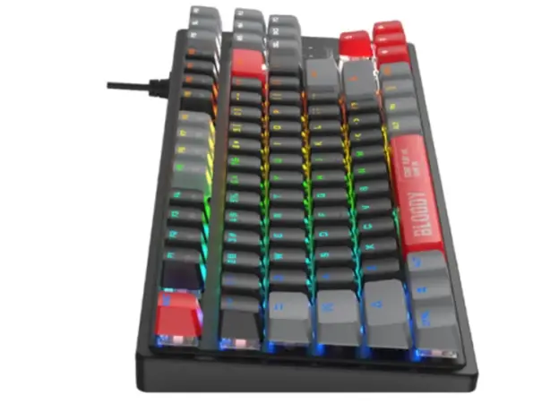 კლავიატურა A4tech Bloody S310N Mechanical Switch RGB Gaming Keybord Energy Red, 2 image