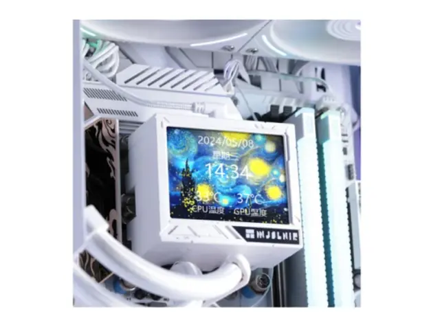 ქულერი THERMALRIGHT Mjolnir Vision 360 WHITE ARGB CPU Universal Cooler (in bulk), 7 image