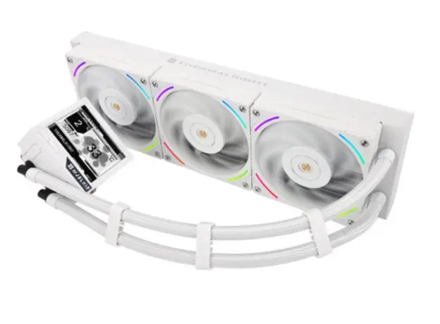 ქულერი THERMALRIGHT Mjolnir Vision 360 WHITE ARGB CPU Universal Cooler (in bulk), 3 image