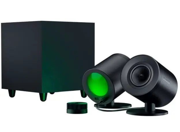დინამიკი Razer Multimedia speaker Nommo V2 Pro 2.1, USB-A, RGB, black