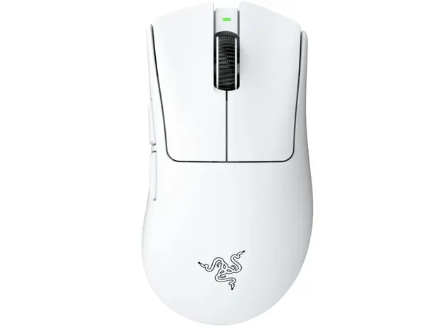 მაუსი Razer Mouse DeathAdder V4 Pro Gen-2, RGB, USB-A/WL/BT, white