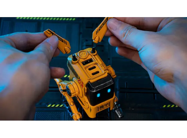 ადაპტერი GravaStar Alpha65 65W GaN Fast Charger_EU&UK Plug_Battle-Worn Version, 7 image