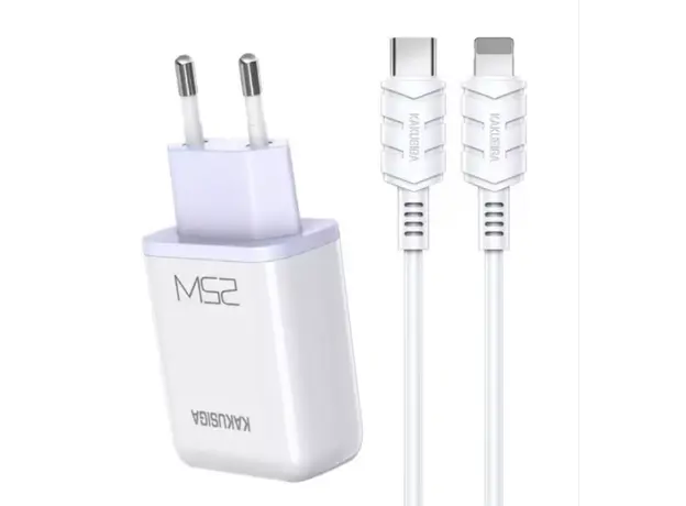 ადაპტერი და უსბ KAKUSIGA KSC-814 PD25W set wih lightning/22410, 2 image