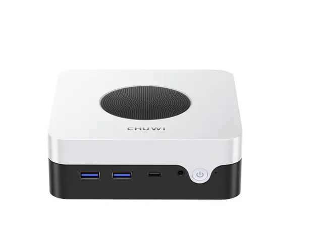 მინი კომპიუტერი Chuwi LarKBox X, i3-1220P, 8GB, 256GB SSD, Integrated, W11H, Black/White