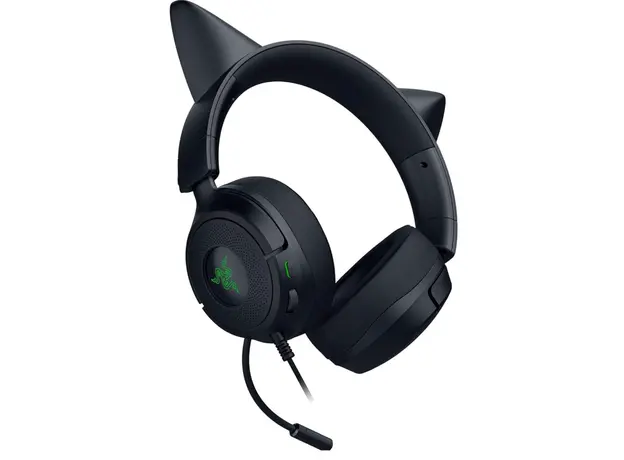 ყურსასმენი Razer Headset Kraken Kitty V3 X, mini-jack, 1.3m, black, 3 image