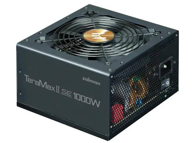 კვების ბლოკი Zalman PSU Teramax II SE  (1000W) 89%, 80+ Gold, 120мм, 1xMB 28pin (18+10), 2xCPU(4pin+ 4pin)