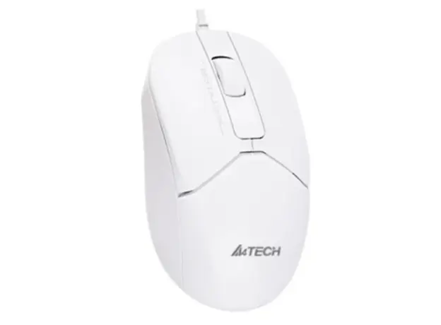 მაუსი A4tech Fstyler FM12 Wired Mouse White, 2 image