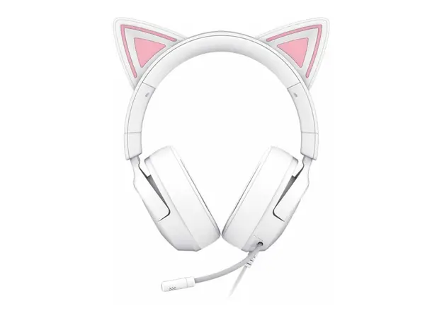 ყურსასმენი Razer Headset Kraken Kitty V3 X, mini-jack, 1.3m, white, 4 image