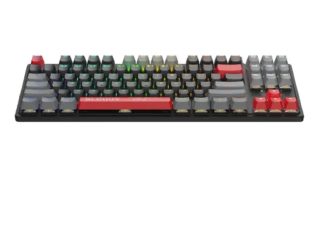 კლავიატურა A4tech Bloody S310N Mechanical Switch RGB Gaming Keybord Energy Red, 5 image