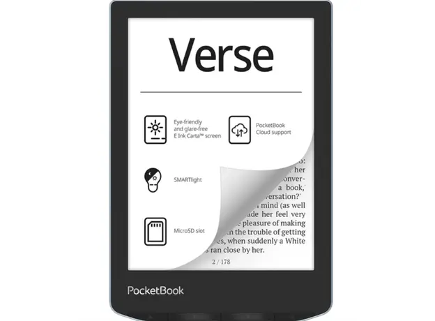 ელექტრონული წიგნი PocketBook e-book 629 Verse, Bright Blue, 2 image