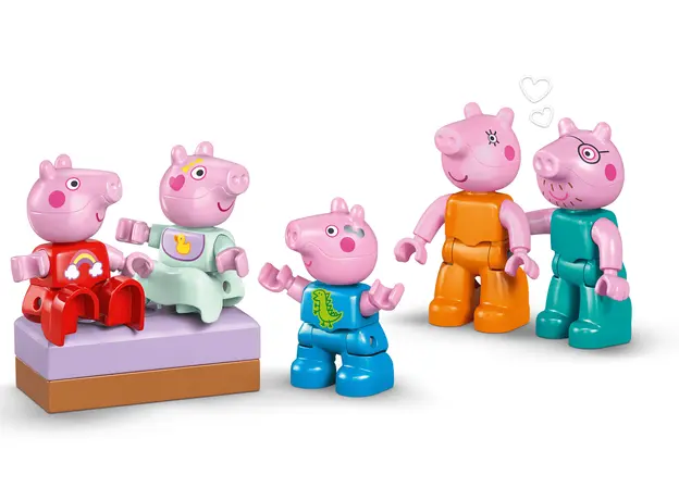 ლეგო LEGO Constructor DUPLO Peppa Pig Family House, 4 image