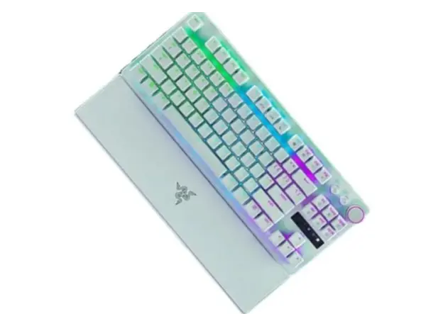 კლავიატურა Razer Keyboard mechanical Huntsman V3 Pro TKL, 84key, Analog Optical Switches, USB-A, EN, white, 4 image