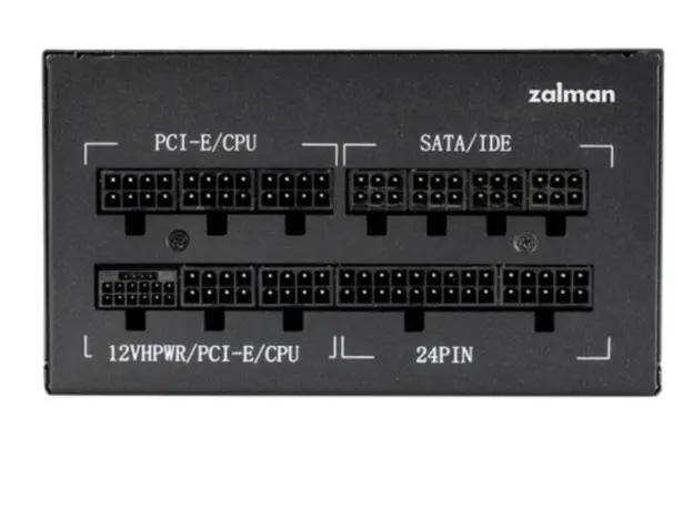 კვების ბლოკი Zalman PSU Teramax 2 View  (1200W) 99%, 80+ Gold, 120мм, 1xMB 24pin(18+10), 2xCPU(4+4 pin), 4 image