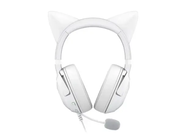 ყურსასმენი Razer Headset Kraken Kitty V2, 7.1, RGB, USB-A, white, 2 image