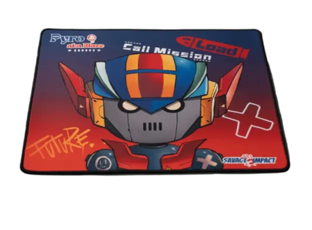 მაუსპადი A4Tech Bloody BP-45W Waterproof Gaming Mouse Pad Pyro Blaze, 2 image