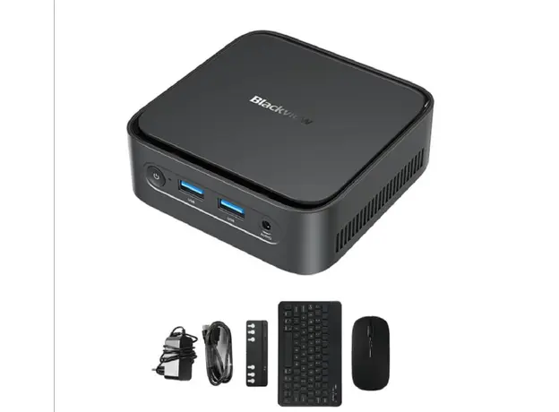 მინი კომპიუტერი Blackview MP50 Ryzne 5 3500U 16/512GB Black W11P KB+Mouse, 4 image