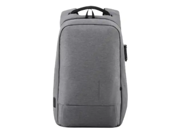 ზურგჩანთა Kingsons Anti Theft Commuter Backpack With USB Charger 15.6" Grey - KS3149W-D