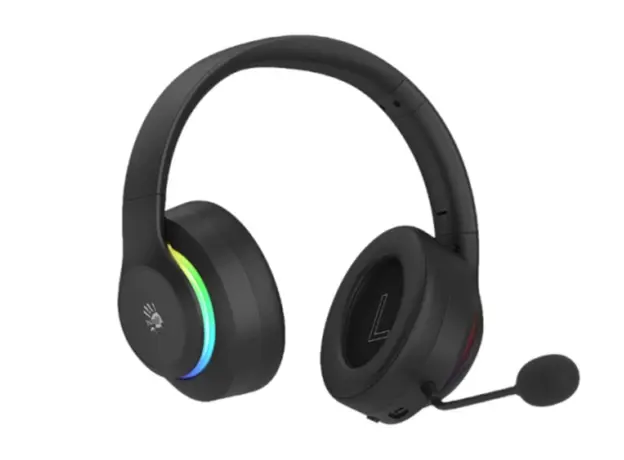 ყურსასმენი A4Tech Bloody GR520 RGB Wireless Bluetooth Gaming Headset Black, 3 image