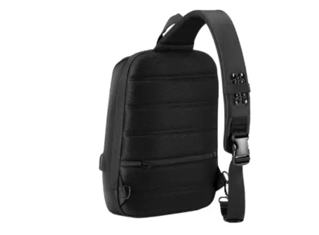 ზურგჩანთა Kingsons Laptop Backpack With USB Charger 15.6" Black - KS3165-G, 3 image