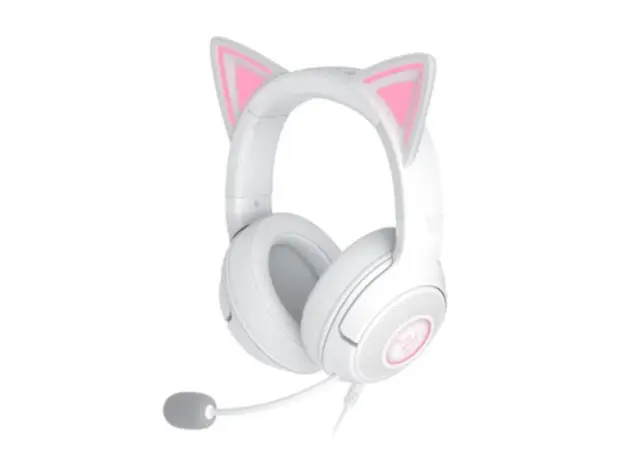 ყურსასმენი Razer Headset Kraken Kitty V2, 7.1, RGB, USB-A, white