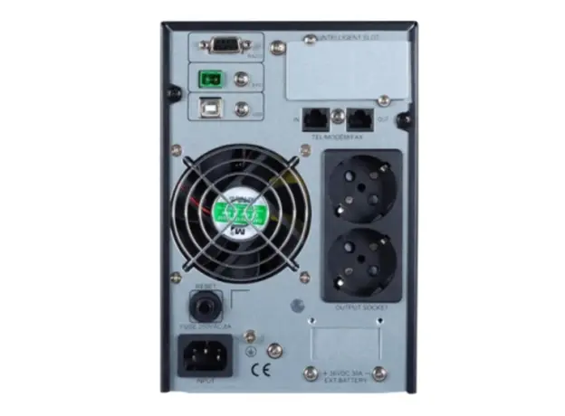 უწყვეტი კვების წყარო EAST EA901PS 1KVA/900W with integrated 2x9Ah battery Online UPS Tower, 3 image