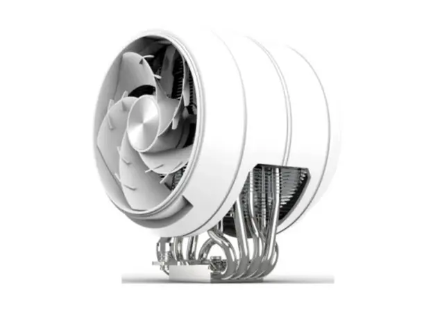 ქულერი Zalman CPU cooler ZET5, ARGB LGA 1851, 1700, 1200, 115x, AM5, AM4,  4pin PWM, 3pin+5VARGB, TDP200W, white, 3 image