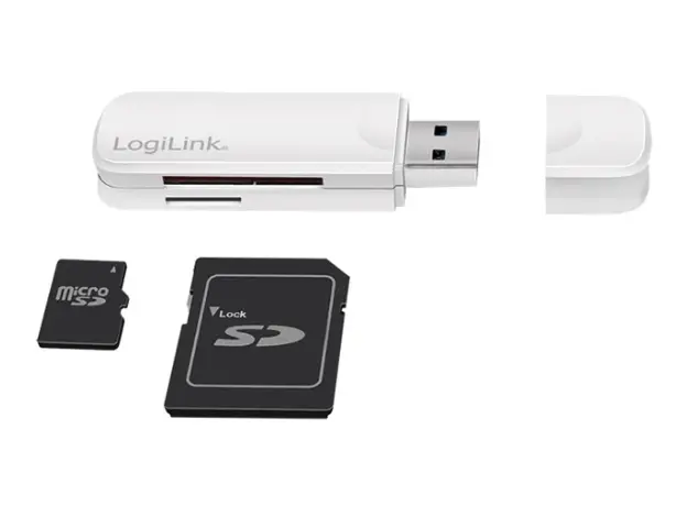 ბარათების წამკითხველი Logilink CR0034A Cardreader USB 3.0 for SD/TF card