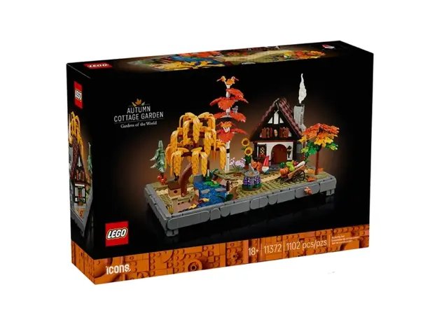 ლეგო LEGO Constructor Icons Autumn Cottage Garden
