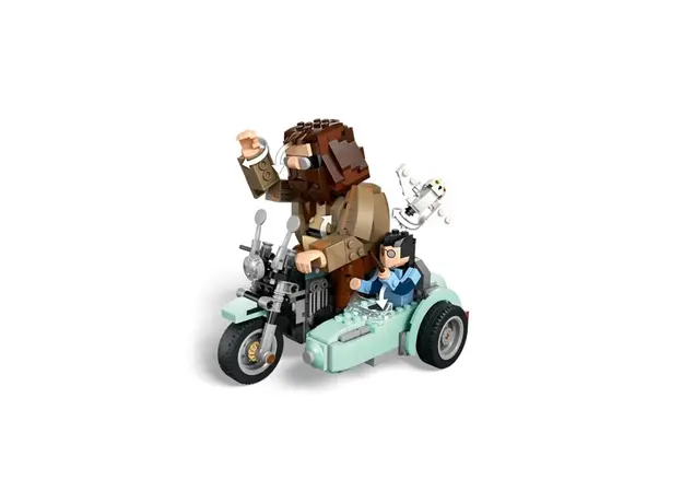 ლეგო LEGO Constructor Harry Potter Hagrid & Harry's Motorcycle Ride, 3 image