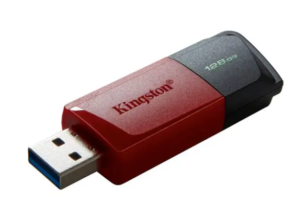 USB ფლეშ მეხსიერება Kingston 128GB USB 3.2 Gen1 DT Exodia Black Red