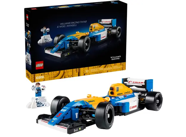 ლეგო LEGO Constructor Icons Williams Racing FW14B & Nigel Mansell