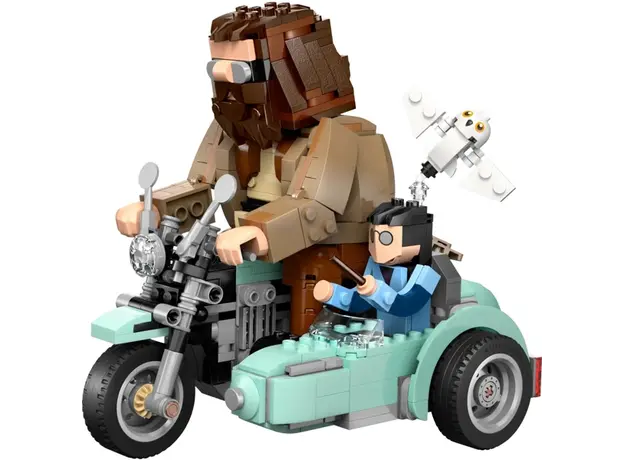 ლეგო LEGO Constructor Harry Potter Hagrid & Harry's Motorcycle Ride, 2 image