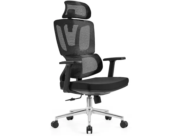 საოფისე სავარძელი ALLX MS2519A, Office Chair, Black, 2 image