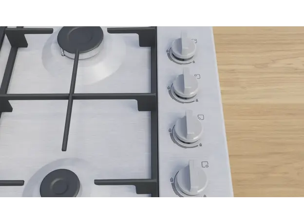 გაზქურის ზედაპირი BOSCH PBP6C5K60Q, 2 image