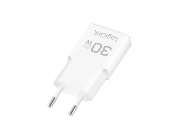 დამტენი Logilink PA0347 USB-C (PD 3.0) 30W GaN Fast Charger White, 2 image