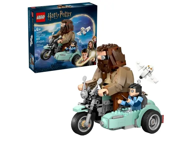 ლეგო LEGO Constructor Harry Potter Hagrid & Harry's Motorcycle Ride