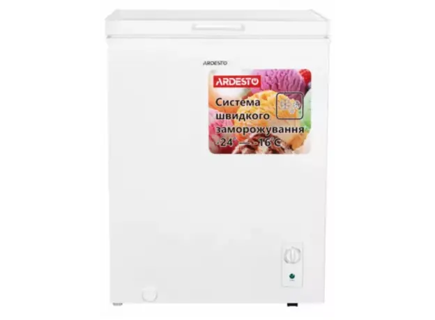 საყინულე მაცივარი ARDESTO, 142L, A+, ST, ref mode, white