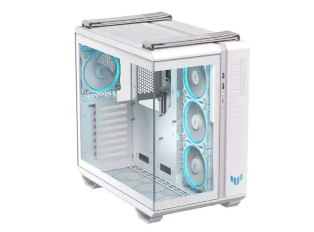 კომპიუტერის ქეისი Asus TUF Gaming GT502 Horizon ARGB White, 2 image