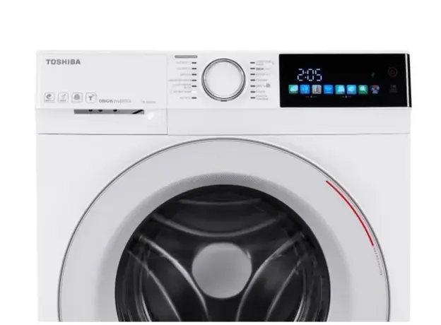სარეცხი მანქანა Toshiba TW-BN80C2UZ(WK) T13 7 KG 1200 RPM 85x60x44 Inverter Rotary Knob LED Touch Colour Display White, 5 image