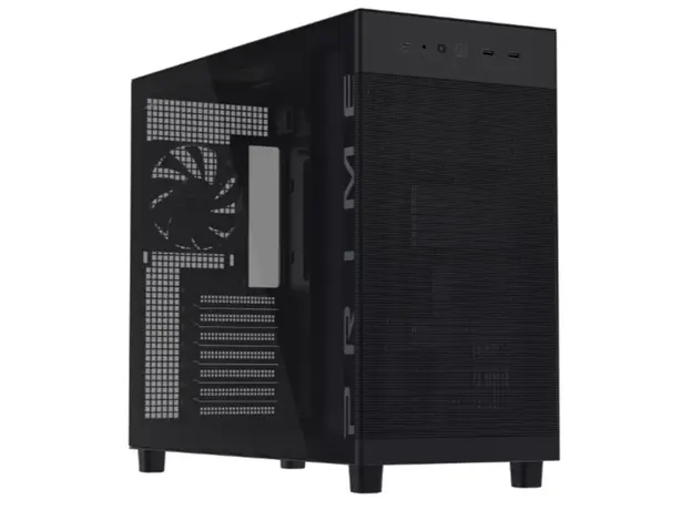 კომპიუტერსის ქეისი ASUS Prime AP303 - Tempered Glass Panel Black