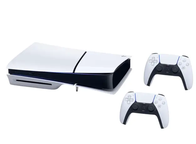 სათამაშო კონსოლი Sony PlayStation PS5 Slim 1TB With 2 Controllers EU, 2 image