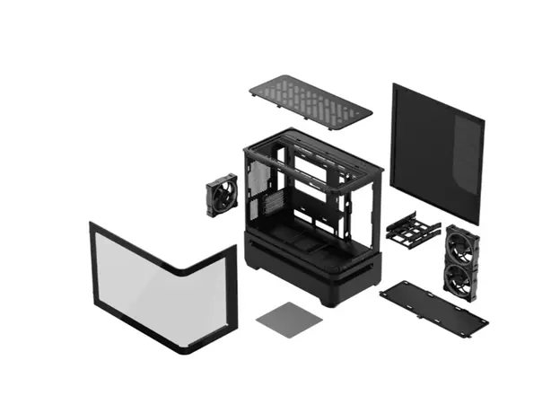 კომპიუტერის ქეისი ASUS Prime AP202 ARGB, 4 image