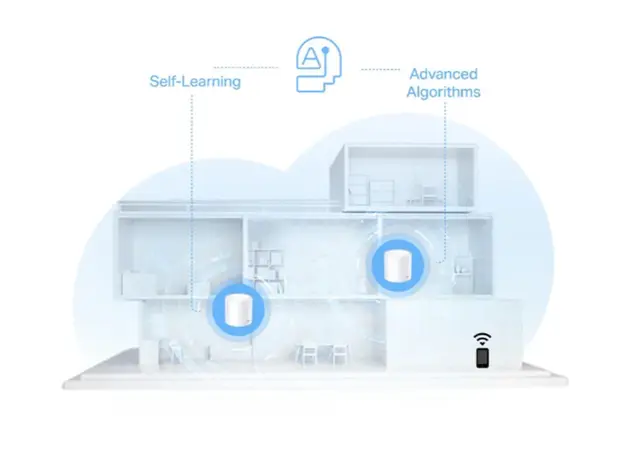 როუტერი TP-link Deco X10(2-pack) AX1500 Whole Home Mesh Wi-Fi 6 System, 2 image