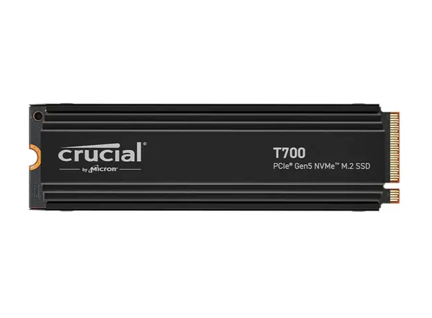მყარი დისკი CRUCIAL SSD PCIE G5 M.2 NVME 1TB W/HS T700 CT1000T700SSD5