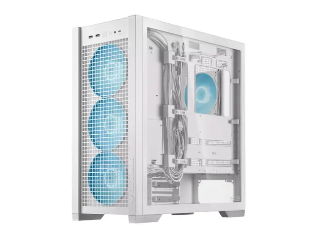 კომპიუტერის ქეისი ASUS TUF Gaming GT302 ARGB White, 3 image