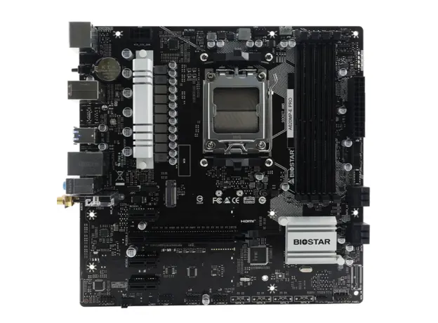 დედა დაფა Biostar Mainboard,AMD A620MP-E PRO, Socket AM5, uATX, GbE LAN, DDR5
