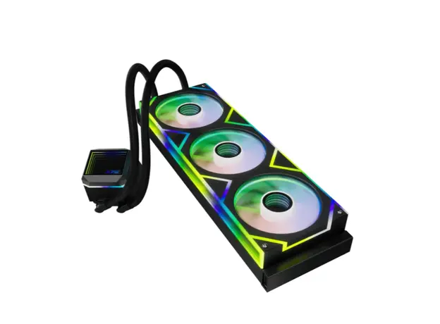 ქულერი ADATA CPU COOLER S_MULTI LEVANTEII360-BKCWW Black, 2 image