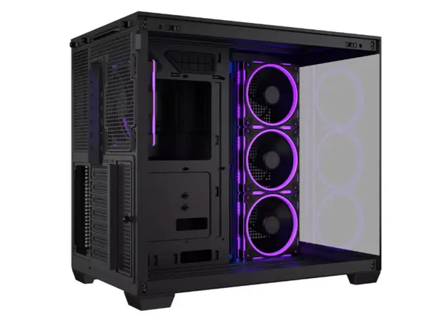 კომპიუტერის ქეისი ASUS ASUS A32 PLUS Case Black, 2 image