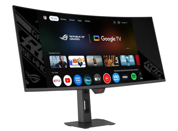 მონიტორი ASUS ROG Strix OLED XG34WCDMTG 34 3440x1440, 240Hz, 0.03ms Google TV, 2 image